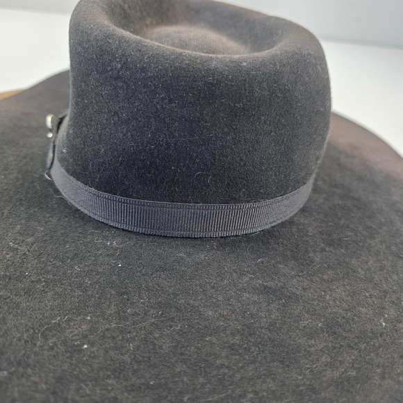 Charlie 1 Horse Hat Cowboy Fitted Womens One Size Black Felt Wide Brim Western main image 16